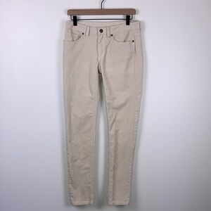 Patagonia Fitted Corduroy Pants Slim Fit Women’s Size 28 Bleached Stone Tan Mid